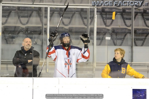2015-01-10 Torino Bulls-Hockey Milano Rossoblu U14 0982 Ian Tealdi